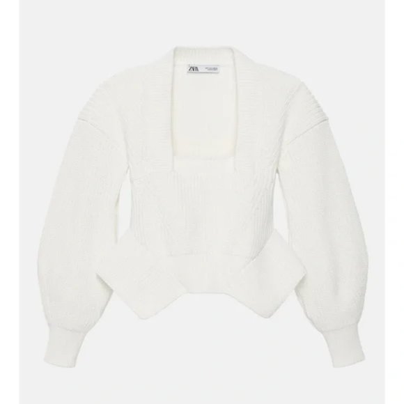ZARA Sweater Limited Edition White - Picture 12 of 13